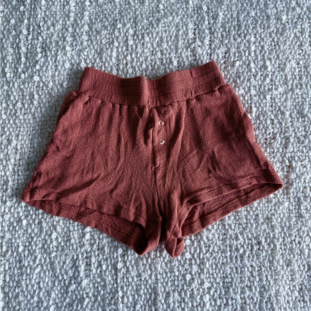 Richer Poorer Brown High Waist Shorts